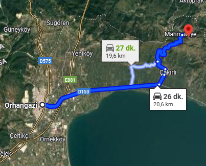 BURSA ORHANGAZİ MAHMUDİYE MAH 1369M² TARLA  SATILIKTIR - BURSA ORHANGAZİ fotoğraf 5